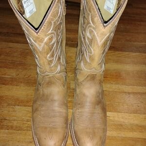 Men's Tan Cowboy Boots